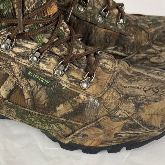 Realtree Waterproof Camouflage Boots - Picture 2 of 9
